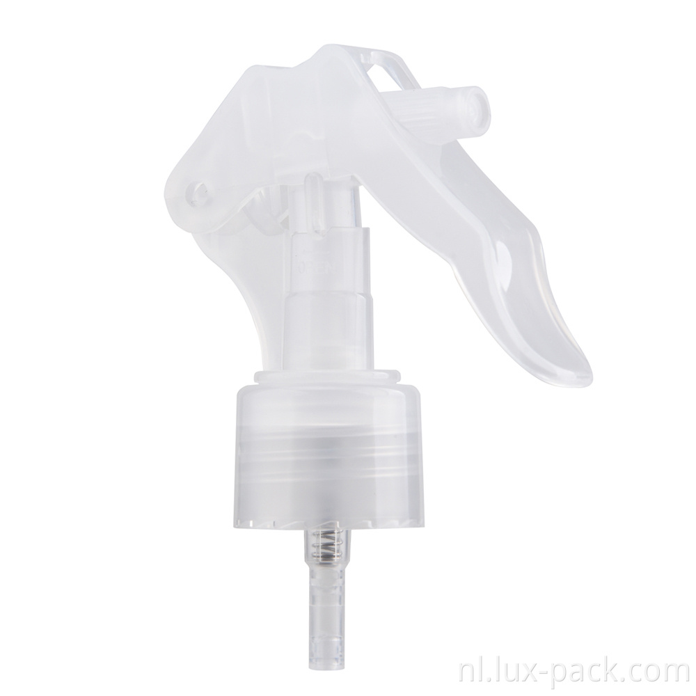 Bill Plastic Spray Trigger Pump Dispenser fles Morte Mini Plastic 28/410 Trigger Sprayer